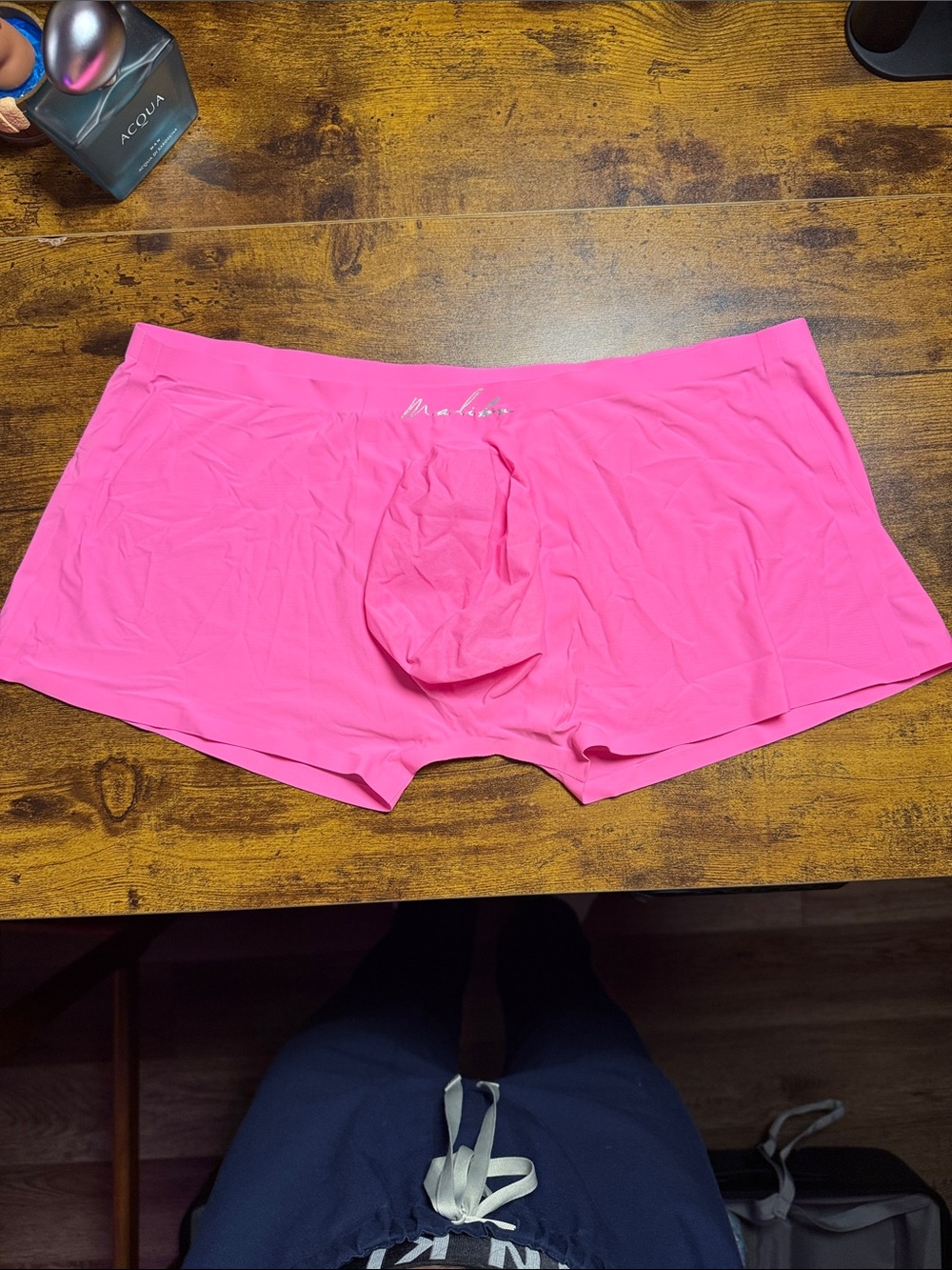JJ Malibu: Come-Over Seamless Boxer Briefs - Neon Pink